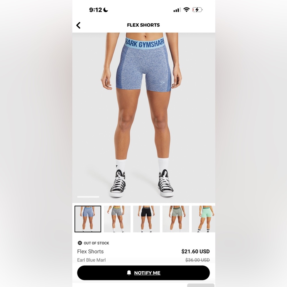 Gymshark shorts
